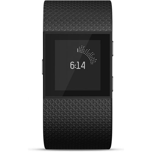  Fitbit Surge Fitness Superwatch, Black, Large (US Version)