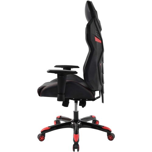  ModernLuxe Gaming Chair Office Chair Swivel Executive Chair Tilt Function and Thick Seat,Computer Chair, High Back Ergonomic Adjustable Racing Chair, Headrest Lumbar Support Ergono