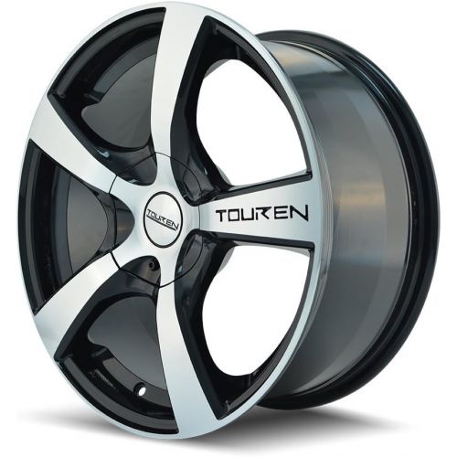  Touren TR9 3190 Black Wheel with Machined Face (17x7/10x110mm)