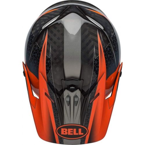 벨 Bell Sports 2019 Full-9 Full Face DH Bicycle Helmet - Hound MatteGloss SlateOrange