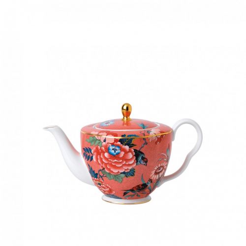  Wedgwood Paeonia Blush Coral Teapot