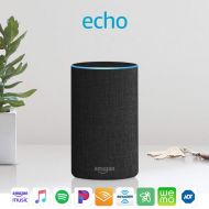 Amazon Echo (2nd Generation) - Smart speaker with Alexa - Charcoal Fabric