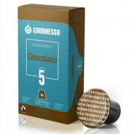 Gourmesso Flavor Bundle - 100 Nespresso Compatible Coffee Capsules - 100% Fair Trade | Includes Vanilla, Caramel, Chocolate, Hazelnut, and Coconut Flavored Espresso Pods