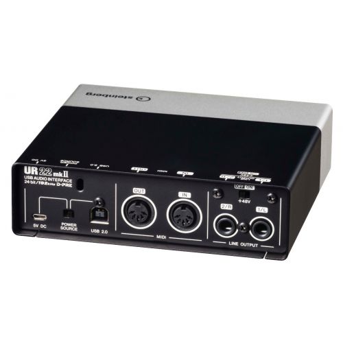  Steinberg UR22 MKII USB Interface wCubase AI, Studio Monitors, Headphones, Mic