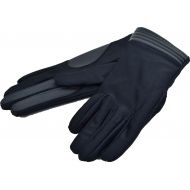 ISOTONER Isotoner Spandex SmarTouch Gloves with Metallic Hem Black Large X-Large