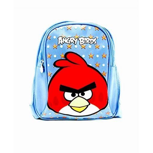  Angry Birds Light Blue Comfort Shoulder Strips Backpack - Small