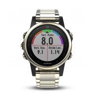 Garmin fnix 5s, Premium and Rugged Smaller-Sized Multisport GPS Smartwatch, Sapphire Glass, Black