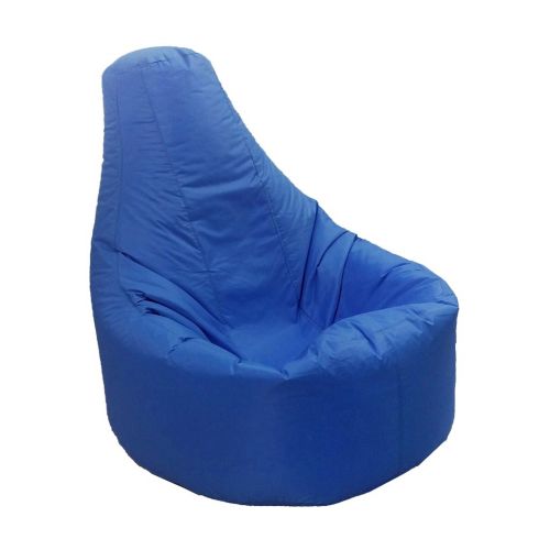  Flameer XXL Recliner Gaming Beanbag Chair Cover Adult Waterproof Royal Blue & Black