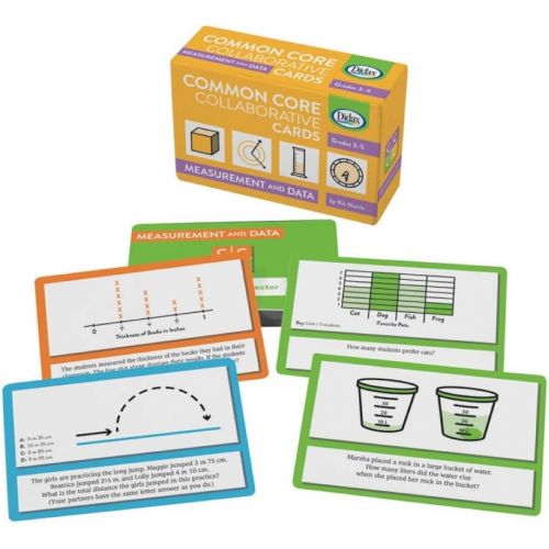 Didax Educational Resources Childrens Common Core Grade 3-5 Collaborative Card Set
