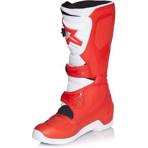 알파인스타 Alpinestars Tech 3 Mens RedWhite Motocross Boots - Red  11