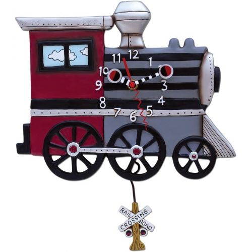  Allen Designs Choo Choo Train Pendulum Clock