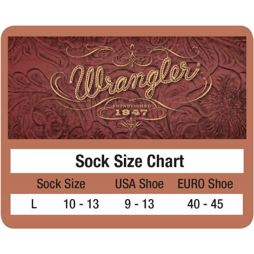  Wrangler Mens Lightweight Ultra-Dri Boot Socks 3 Pair Pack