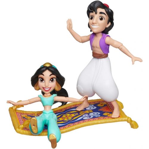 디즈니 Disney Princess - Jasmine and Ali - Magic Carpet Ride - Poseable Comic Selection - Collectable