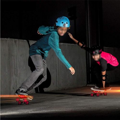  WEI KANG Kinder Skateboard Einzigen Rocker Kleine Fisch Platte Vier Rad Licht Anfanger Erwachsenen Mannlichen Und Weiblichen Jugendlichen
