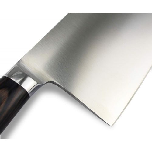 [아마존핫딜][아마존 핫딜] Imarku Cleaver Knife 7 Inch German High Carbon Stainless Steel Chopper Knife for Home Kitchen and Restaurant with Comfotable Handle