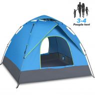 Amagoing 4 Person Tents for Camping with Instant Setup Double Layer Waterproof for 4 Seasons