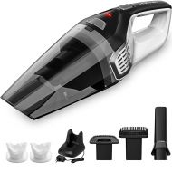 Homasy Portable Handheld Vacuum Cleaner Cordless, Powerful Cyclonic Suction Vacuum Cleaner, 14.8V Lithium with Quick Charge Tech, Wet Dry Lightweight Hand Vac