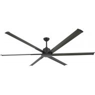 TroposAir by Dans Fan City TroposAir Titan II Oil Rubbed Bronze 84 Large Industrial Ceiling Fan with DC-Motor, Extruded Aluminum Blades and Remote