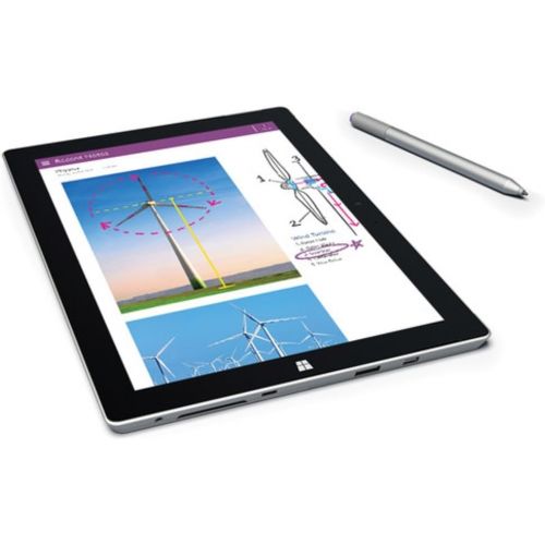  Microsoft Surface 3 64GB Multi-Touch Tablet (10.8,4G LTE,Windows 8.1,Silver) (Certified Refurbished)