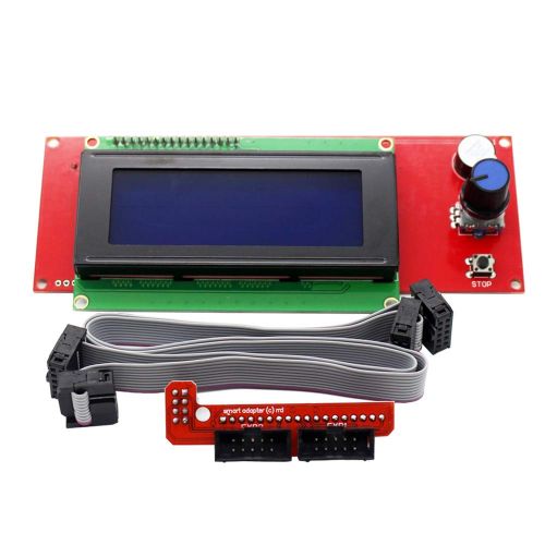 3D Printer - CNC 3D Printer Kit Mega 2560 R3+MK2B+RAMPS 1.4 Controller+2004 LCD Controller+6X Optical Switch Endstop+5X DRV8825 for Arduino