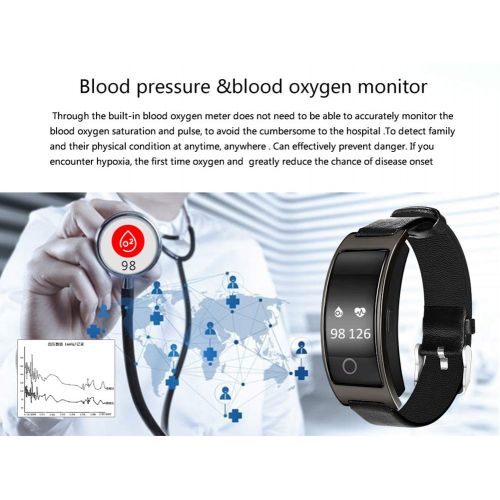  Ho Clock Fitness Tracker Blutdruck Pulsmesser Armbanduhr Intelligente Armband Fitness Armband Tracker Schrittzahler Armband Smart Band Fitness Armband Uhr
