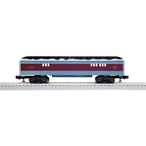  Lionel 684600 The Polar Express Combination Car, O Gauge, Blue, Red, Black, White, Gold