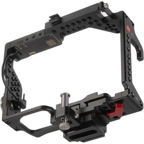  JTZ DP30 Camera Cage with Quick Release Plate and Hot Shoe for Panasonic GH5 GH5s Dslr Camera Flash Speedlite