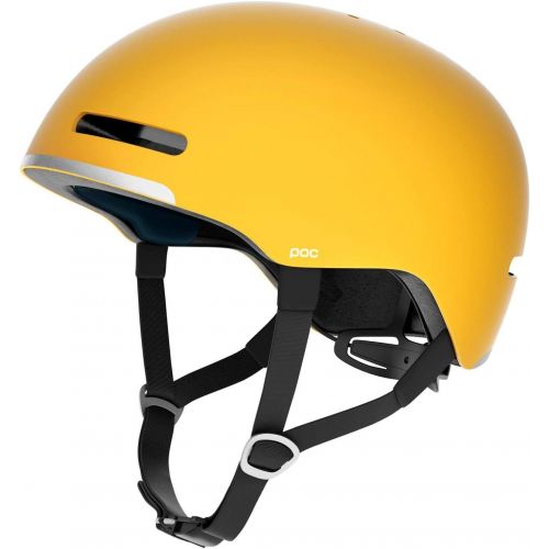  POC, Corpora, Cycling Helmet for Commuting, Sulphite Yellow, M-L
