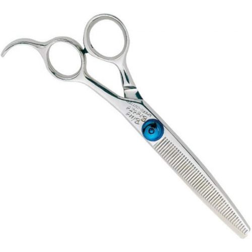  Geib Stainless Steel Small Pet Blue Breeze Speedcutter 48-Tooth Thinning Shears, 7-Inch