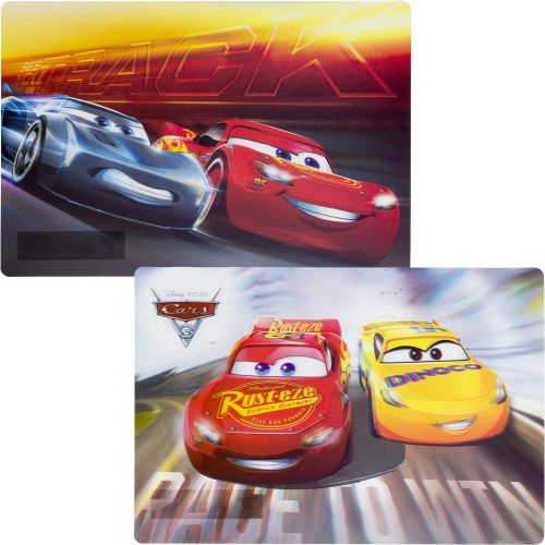 디즈니 Disney Pixar Cars Kids 3D Table Mat Set of 2