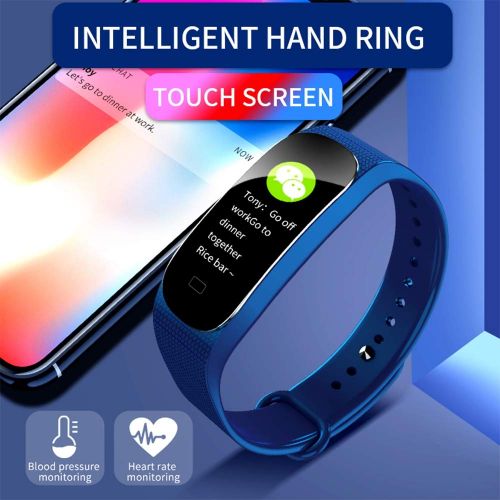  Admier Fitness Tracker Herzfrequenz Fitness Wristband Color Screen Smart Watch Waterproof IP67 Activity Tracker Blutdruck Smart Armband Stopwatch Sport Pedometer
