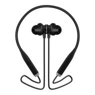 Vidgoo Bluetooth Headphones Advanced Noise Cancellation Waterproof Sport Earbuds Sweatproof Earbuds Rechargeable HD Stereo for Running Jogging Hiking Travelling - Black