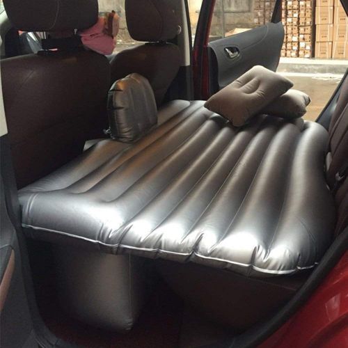  Wyyggnb Car Air Bed,Inflatable Bed Car Sleeping Mats, Air Inflation Bed,Car Inflatable Bed Foldable Portable Outdoor Camping Inflatable Bed