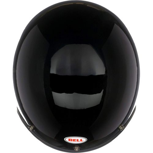 벨 Bell Custom 500 Open-Face Motorcycle Helmet(Solid Black, X-Small)