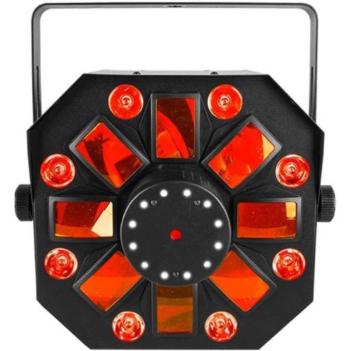 Chauvet DJ Swarm Wash FX DerbyWashStrobe Multi-Effect Fixture 2-Pack With Microfiber and 1 Year EverythingMusic Extended Warranty