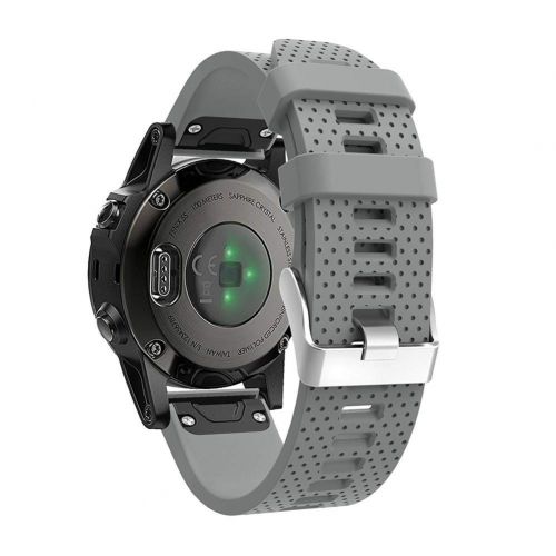  AchidistviQ 20mm weiche Silikon-Ersatzarmband-Armbanduhr fuer Garmin Fenix 5s