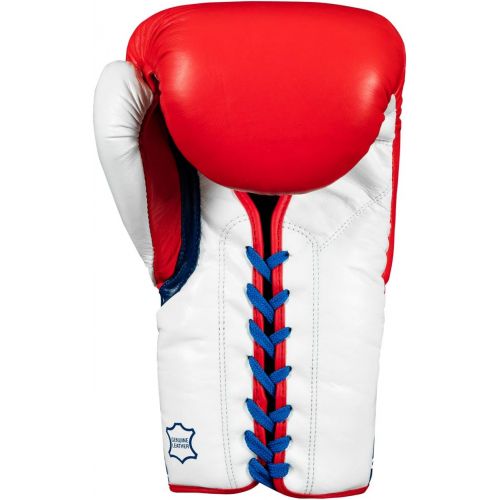  Title Boxing USA Leather Training Gloves - Lace