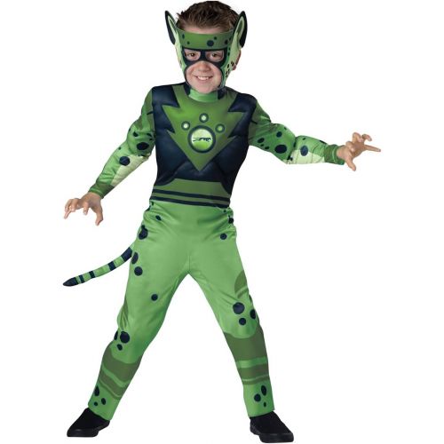  Fun World InCharacter Costumes Cheetah - Green Costume, One Color, Small