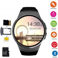 XIAYU Fitness Tracker Smart Watch, Heart Rate Monitor Wireless Bluetooth Voice Call Built-in GPS Pedometer Information Reminder Ip67 Waterproof,Black