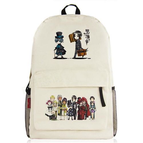  Siawasey Black Butler Anime Kuroshitsuji Cosplay Bookbag Daypack College Bag Backpack School Bag