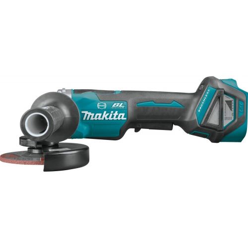  Makita XAG21ZU 18V LXT Lithium-Ion Brushless 4-12” 5 Paddle Switch Cut-OffAngle Grinder, Electric Brake & Aws, Tool Only