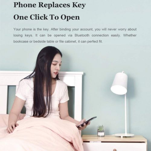  Youtiankai Xiaomiyoupin Yeelock Smart Drawer Cabinet Lock Keyless Bluetooth APP Lock