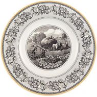 [아마존베스트]Audun Ferme Dinner Plate Set of 6 by Villeroy & Boch - 10.5 Inches