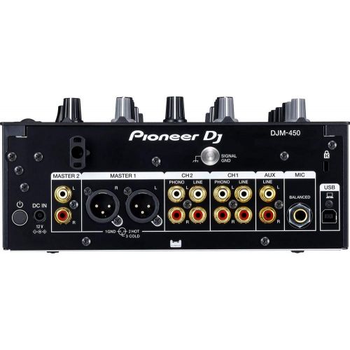 파이오니아 Pioneer DJM-450 DJ Mixer & (2) PLX-500 Turntables