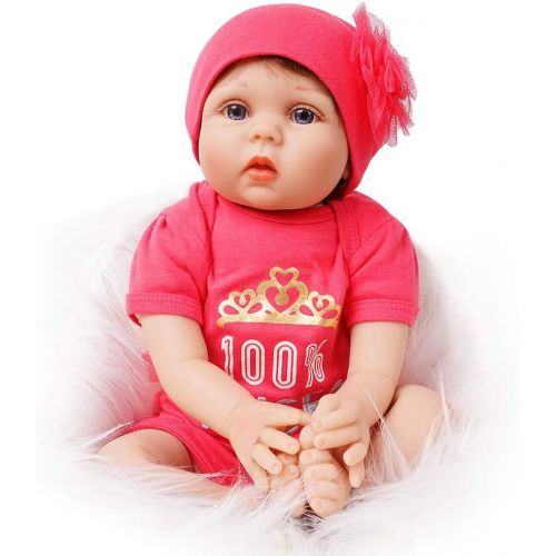  Yesteria Real Looking Reborn Baby Doll Girl Monkey Outfit Look Real Brown 17 inches