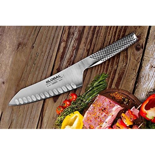  Global 7-inch Hollow Edge Asian Chefs Knife