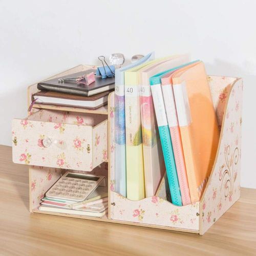  Jcnfa-Shelves Office Storage Box File Storage Box Office Supplies Rack Document Display Stand Sundries Drawer (Color : D)