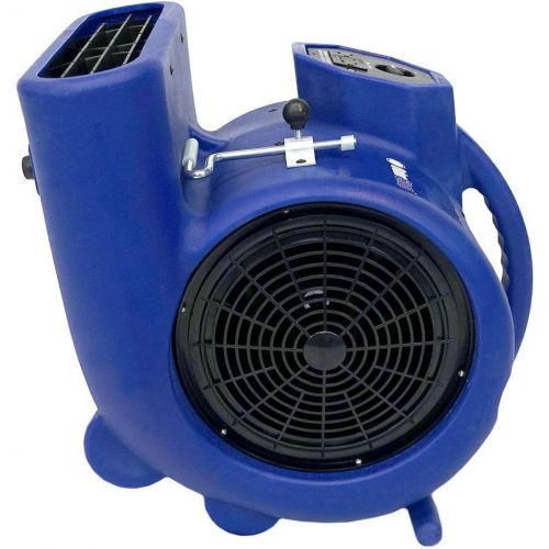  OdorStop OS2800 Heavy Duty Air Mover and Carpet Dryer, 3/4 HP, 3-Speed, GFCI Outlet, Carpet Clamp, Unbreakable Roto-Molded Housing, 25 Yellow Power Cord w/Lighted End, Throws Air 1
