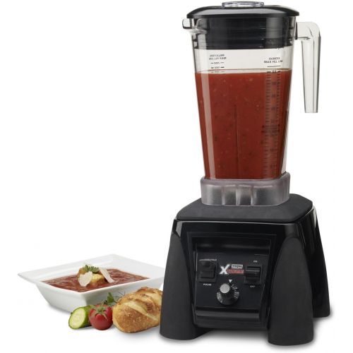  Waring Commercial MX1200XTX Xtreme Hi-Power Variable-Speed Food Blender with Raptor Copolyester Container, 64-Ounce