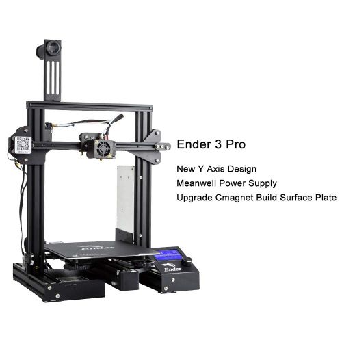  Comgrow Creality Ender 3 Pro 3D Printer with Upgrade Cmagnet Mat and Meanwell Power Supply